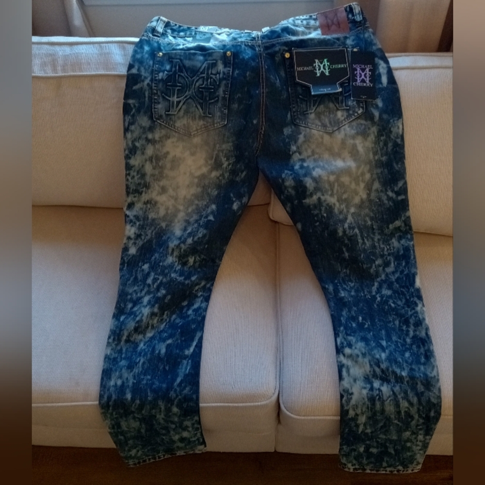 Michael Cherry Jeans Men's Size 42 Brand New - Picture 10 of 15
